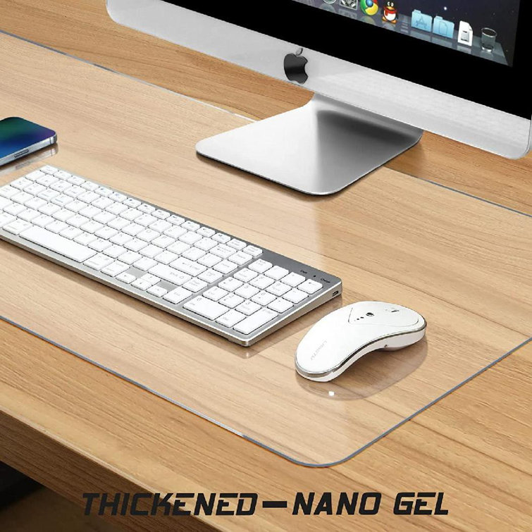 Inbox Zero Clear Writing ,NonSlip Waterproof PVC Table Protector,Heat